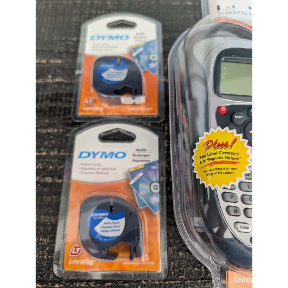 Dymo LetraTag LT-100H Personal Handheld Portable Electronic Label Maker NEW - Picture 2 of 4